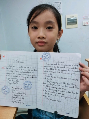 Cách giúp con cấp 2 viết nhanh 